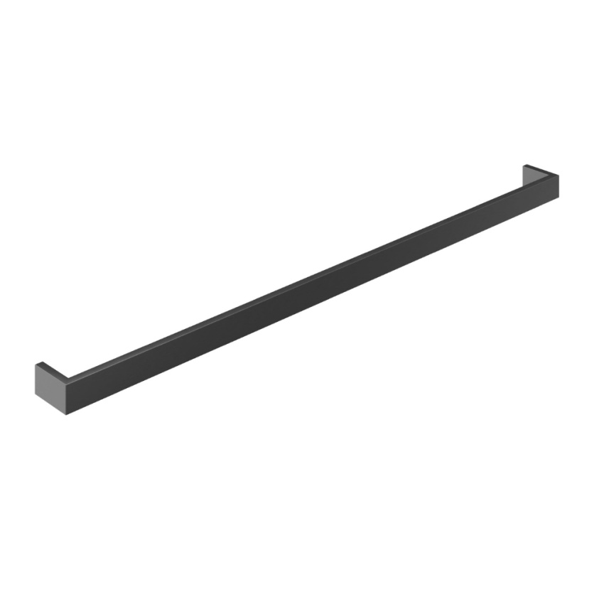 Product Cut out image of the Abacus Pure Anthracite Single Towel Rail